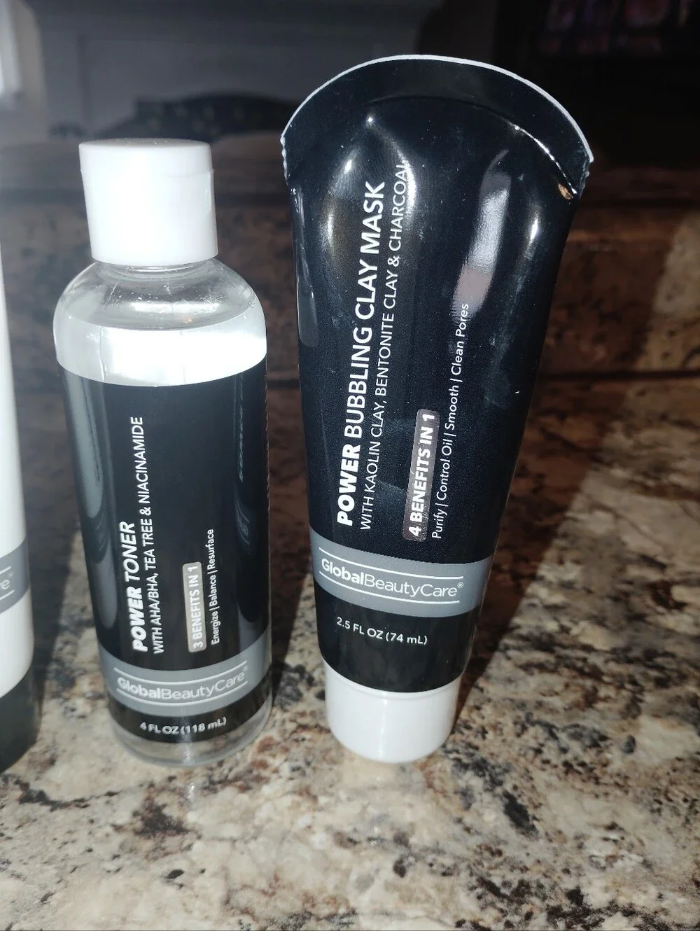 Power beauty setPower bubbling clay mask power moisturizer power face wash
